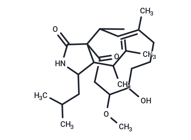 12-hydroxy-13-methoxy-4,5,8-trimethyl-3-(2-methylpropyl)-1H,2H,3H,3aH,4H,6aH,9H,10H,11H,12H,13H,14H,15H-cycloundeca[d]isoindole-1,15-dione