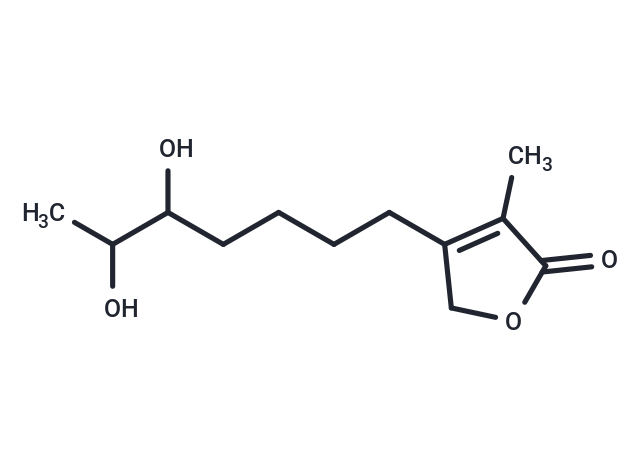 4-(5,6-dihydroxyheptyl)-3-methyl-2,5-dihydrofuran-2-one