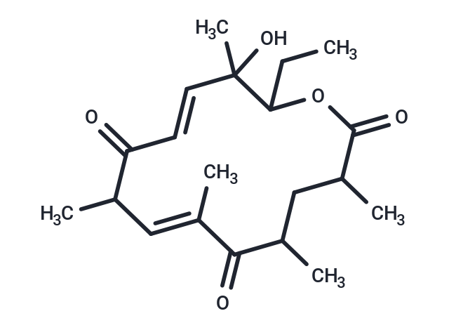 (7E,11E)-14-ethyl-13-hydroxy-3,5,7,9,13-pentamethyl-1-oxacyclotetradeca-7,11-diene-2,6,10-trione