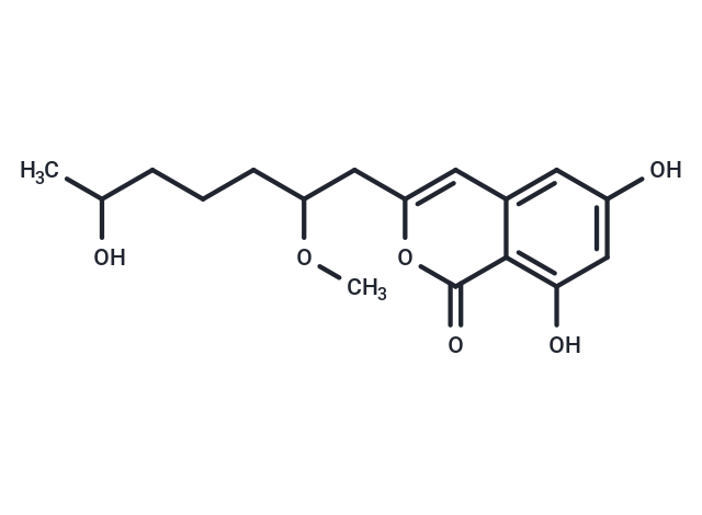 6,8-dihydroxy-3-(6-hydroxy-2-methoxyheptyl)-1H-isochromen-1-one