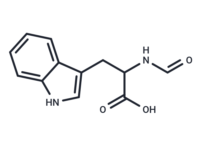 3-(1H-indol-3-yl)-2-formamidopropanoic acid