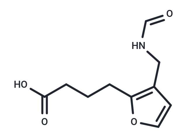 4-[3-(formamidomethyl)furan-2-yl]butanoic acid