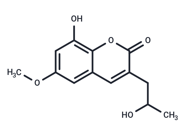 8-hydroxy-3-(2-hydroxypropyl)-6-methoxy-2H-chromen-2-one