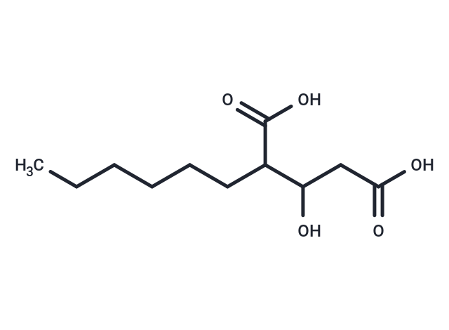 2-hexyl-3-hydroxypentanedioic acid