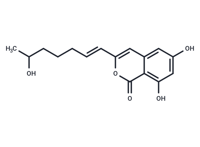 6,8-dihydroxy-3-[(1E)-6-hydroxyhept-1-en-1-yl]-1H-isochromen-1-one