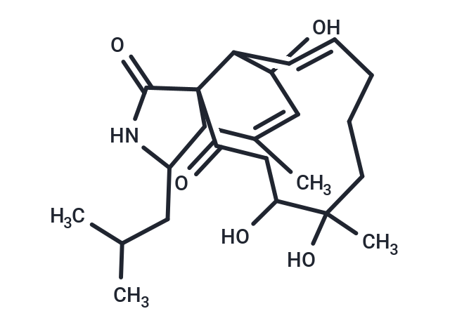 6,12,13-trihydroxy-4,12-dimethyl-3-(2-methylpropyl)-1H,2H,3H,3aH,6H,6aH,9H,10H,11H,12H,13H,14H,15H-cycloundeca[d]isoindole-1,15-dione