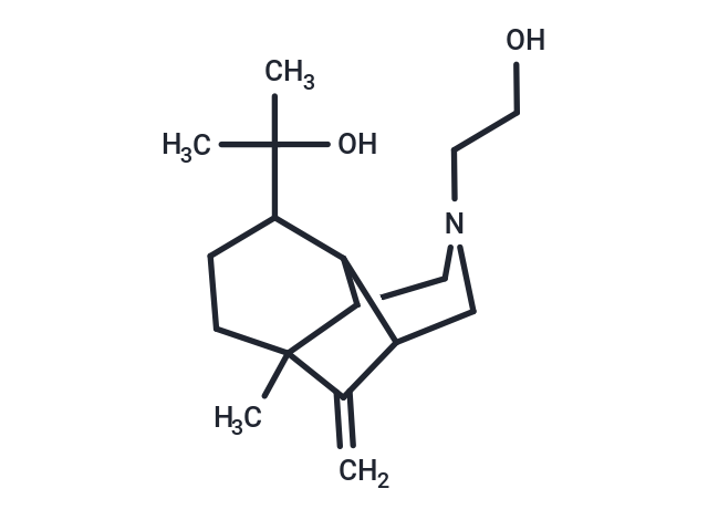 2-[5-(2-hydroxyethyl)-1-methyl-2-methylidene-5-azatricyclo[5.4.0.0^{3,8}]undecan-9-yl]propan-2-ol