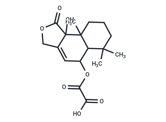 9b-hydroxy-6,6,9a-trimethyl-1-oxo-1H,3H,5H,5aH,6H,7H,8H,9H,9aH,9bH-naphtho[1,2-c]furan-5-yl hydrogen oxalate
