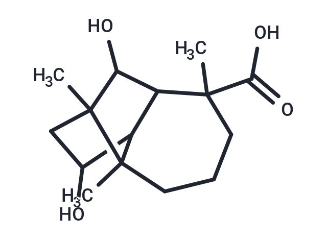 8,11-dihydroxy-2,6,9-trimethyltricyclo[5.4.0.0^{2,9}]undecane-6-carboxylic acid