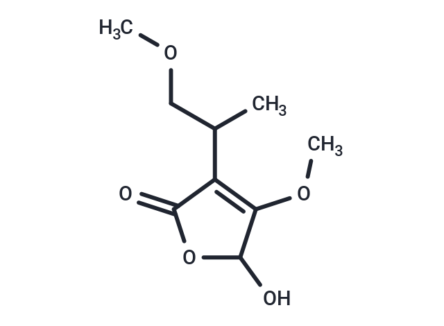 5-hydroxy-4-methoxy-3-(1-methoxypropan-2-yl)-2,5-dihydrofuran-2-one