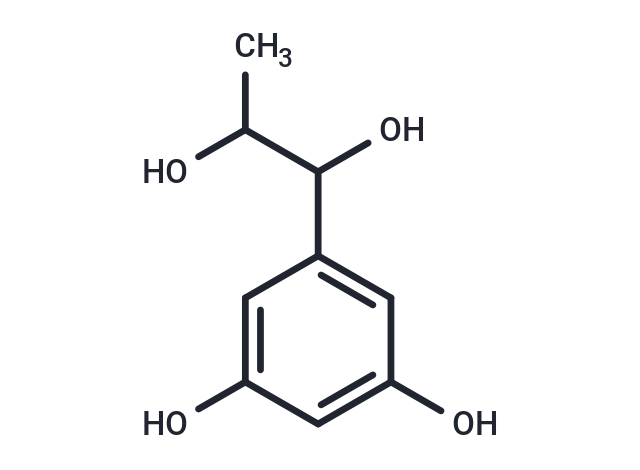 5-(1,2-dihydroxypropyl)benzene-1,3-diol