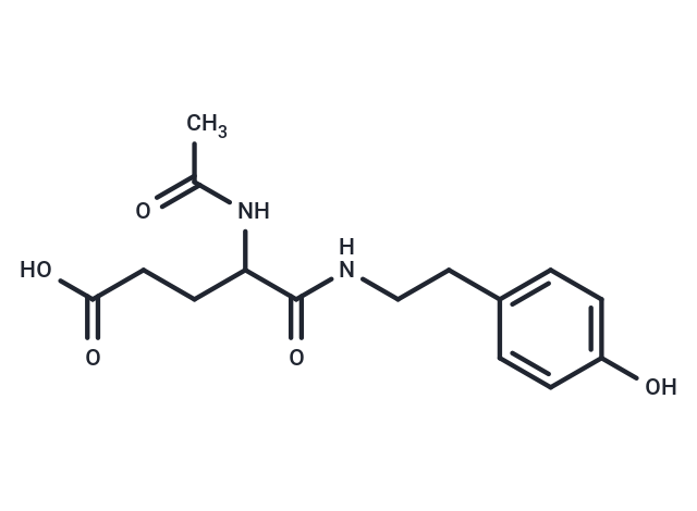 4-acetamido-4-{[2-(4-hydroxyphenyl)ethyl]carbamoyl}butanoic acid