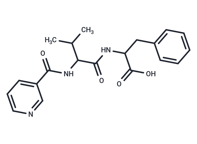 2-{3-methyl-2-[(pyridin-3-yl)formamido]butanamido}-3-phenylpropanoic acid