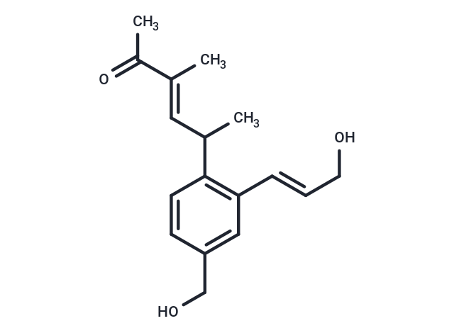 (3E)-5-[4-(hydroxymethyl)-2-[(1E)-3-hydroxyprop-1-en-1-yl]phenyl]-3-methylhex-3-en-2-one