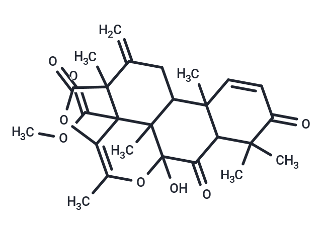 methyl 9-hydroxy-2,6,6,11,15,18-hexamethyl-16-methylidene-5,8,14-trioxo-10,13-dioxapentacyclo[10.5.2.0^{2,7}.0^{9,18}.0^{15,19}]nonadeca-3,11-diene-19-carboxylate