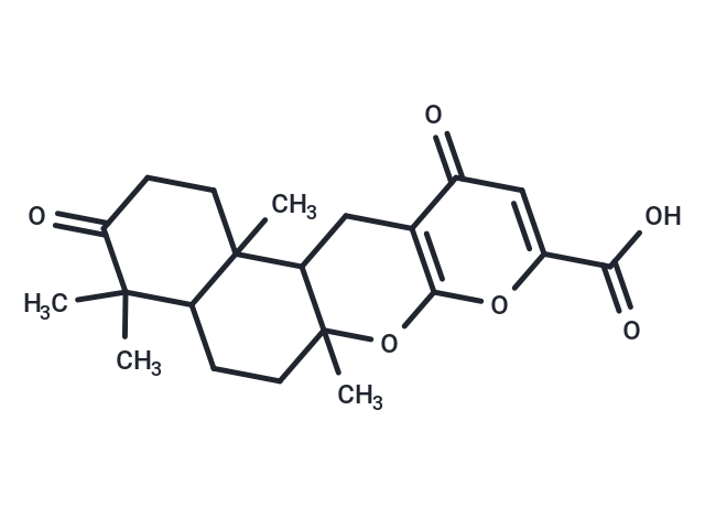 5b,9,9,11a-tetramethyl-4,8-dioxo-4,5,5a,5b,6,7,8,9,9a,10,11,11a-dodecahydro-1,12-dioxatetraphene-2-carboxylic acid