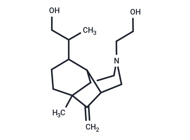 2-[5-(2-hydroxyethyl)-1-methyl-2-methylidene-5-azatricyclo[5.4.0.0^{3,8}]undecan-9-yl]propan-1-ol