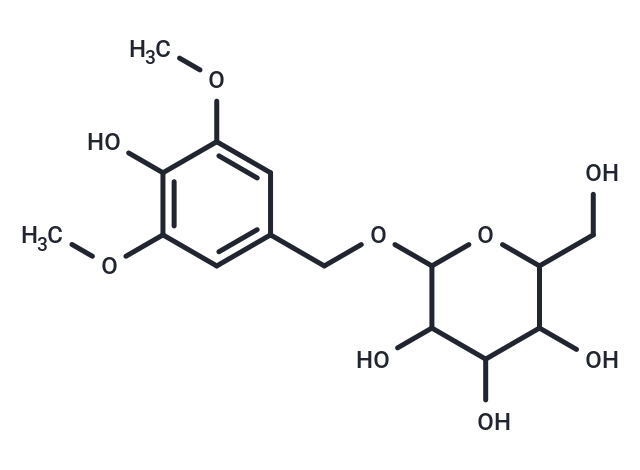 2-[(4-hydroxy-3,5-dimethoxyphenyl)methoxy]-6-(hydroxymethyl)oxane-3,4,5-triol