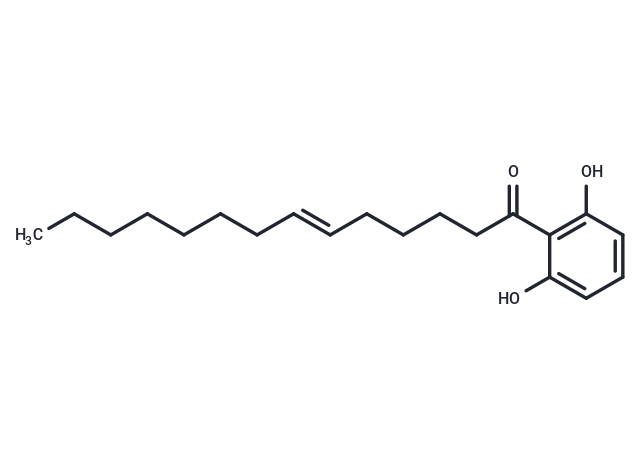 (6E)-1-(2,6-dihydroxyphenyl)tetradec-6-en-1-one