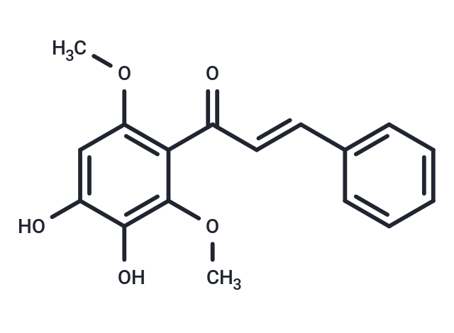 (2E)-1-(3,4-dihydroxy-2,6-dimethoxyphenyl)-3-phenylprop-2-en-1-one
