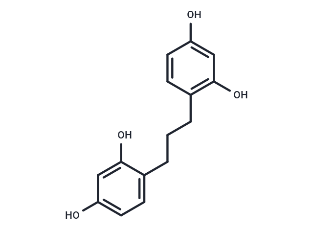 4-[3-(2,4-dihydroxyphenyl)propyl]benzene-1,3-diol