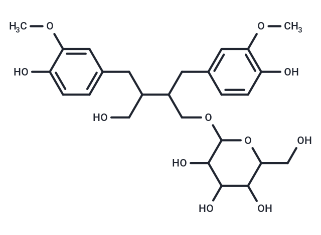 2-{4-hydroxy-2,3-bis[(4-hydroxy-3-methoxyphenyl)methyl]butoxy}-6-(hydroxymethyl)oxane-3,4,5-triol