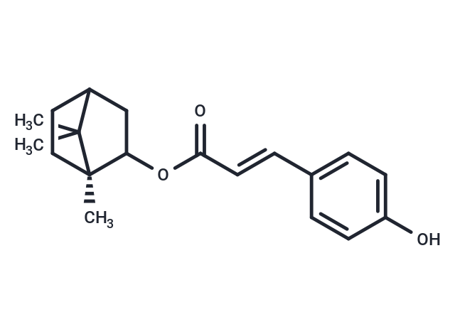 (1S)-1,7,7-trimethylbicyclo[2.2.1]heptan-2-yl (2E)-3-(4-hydroxyphenyl)prop-2-enoate