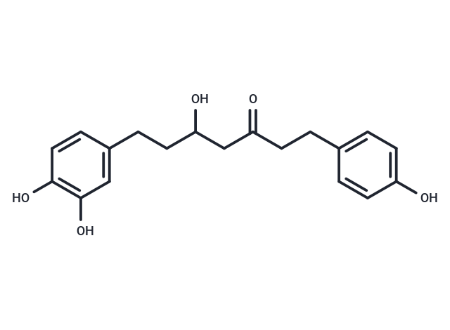 7-(3,4-dihydroxyphenyl)-5-hydroxy-1-(4-hydroxyphenyl)heptan-3-one