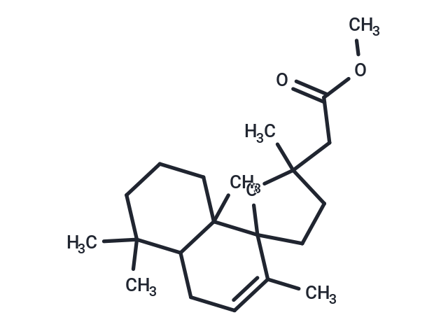 methyl 2-{2,5,5,5',8a-pentamethyl-hexahydro-4H-spiro[naphthalene-1,2'-oxolan]-5'-yl}acetate