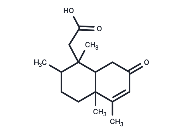 2-(1,2,4a,5-tetramethyl-7-oxo-1,2,3,4,4a,7,8,8a-octahydronaphthalen-1-yl)acetic acid