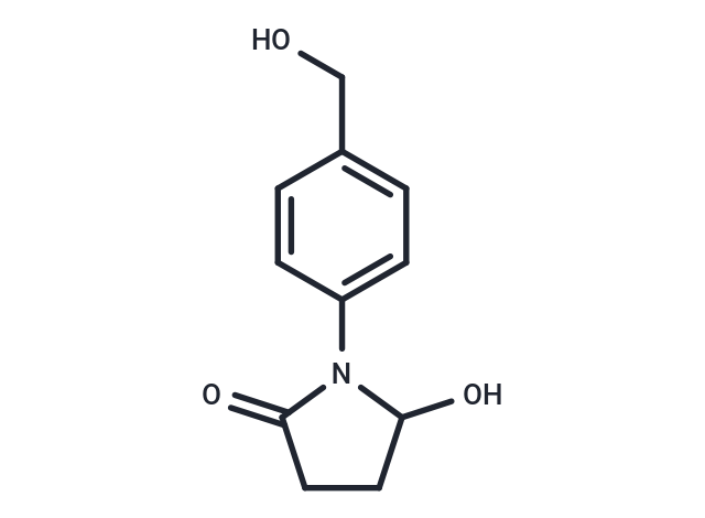 5-hydroxy-1-[4-(hydroxymethyl)phenyl]pyrrolidin-2-one