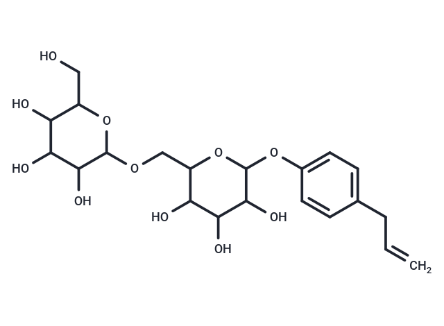 2-(hydroxymethyl)-6-({3,4,5-trihydroxy-[4-(prop-2-en-1-yl)phenoxy]oxan-yl}methoxy)oxane-3,4,5-triol