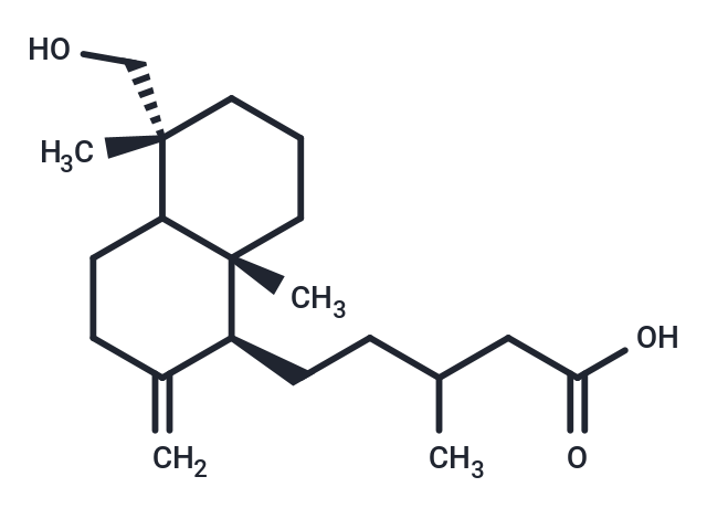 5-[5-(hydroxymethyl)-5,8a-dimethyl-2-methylidene-decahydronaphthalen-1-yl]-3-methylpentanoic acid