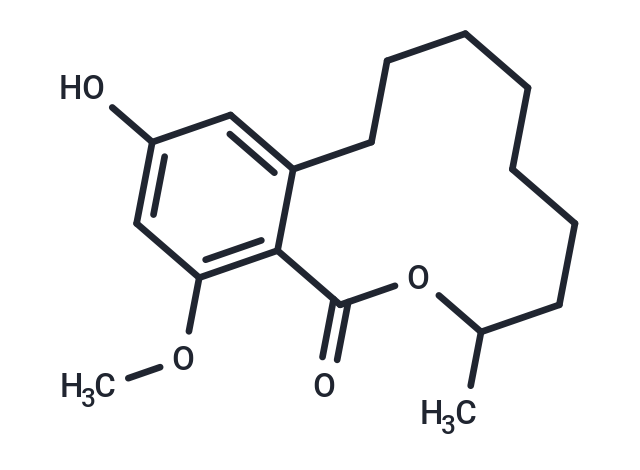 12-hydroxy-14-methoxy-3-methyl-3,4,5,6,7,8,9,10-octahydro-1H-2-benzoxacyclododecin-1-one