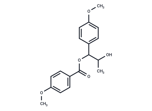 2-hydroxy-1-(4-methoxyphenyl)propyl 4-methoxybenzoate