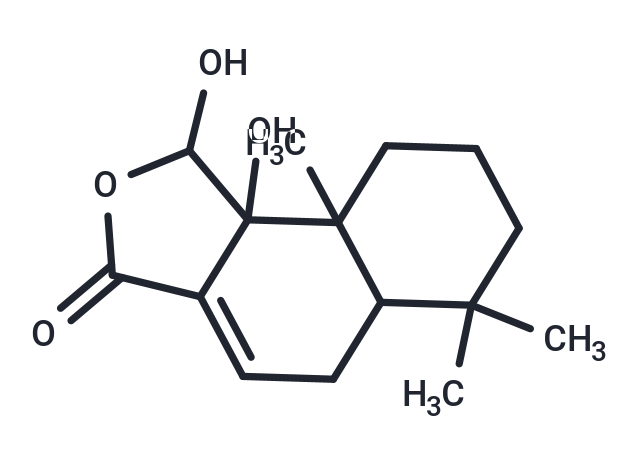 1,9b-dihydroxy-6,6,9a-trimethyl-1H,3H,5H,5aH,6H,7H,8H,9H,9aH,9bH-naphtho[1,2-c]furan-3-one