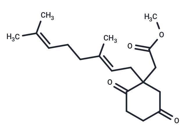 methyl 2-{1-[(2E)-3,7-dimethylocta-2,6-dien-1-yl]-2,5-dioxocyclohexyl}acetate