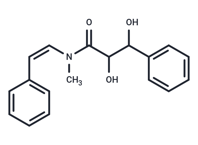 2,3-dihydroxy-N-methyl-3-phenyl-N-[(1Z)-2-phenylethenyl]propanamide