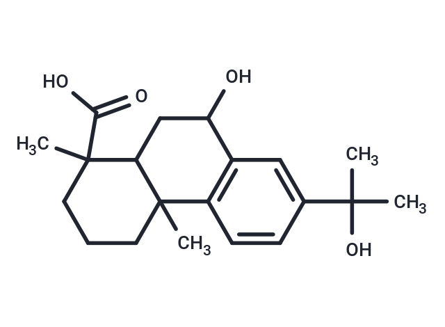 9-hydroxy-7-(2-hydroxypropan-2-yl)-1,4a-dimethyl-octahydrophenanthrene-1-carboxylic acid