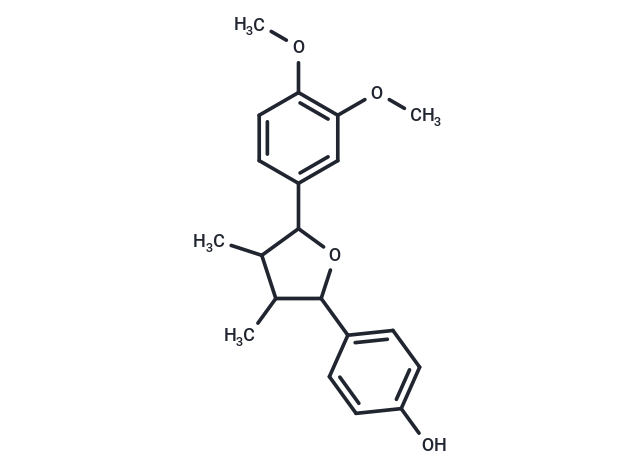 4-[5-(3,4-dimethoxyphenyl)-3,4-dimethyloxolan-2-yl]phenol