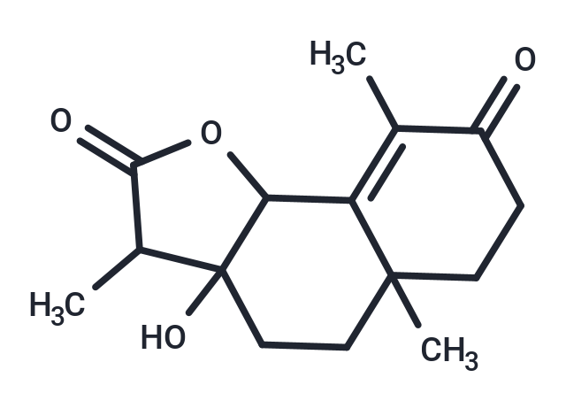 3a-hydroxy-3,5a,9-trimethyl-2H,3H,3aH,4H,5H,5aH,6H,7H,8H,9bH-naphtho[1,2-b]furan-2,8-dione