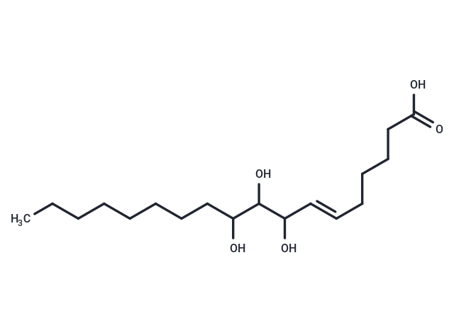 (6E)-8,9,10-trihydroxyoctadec-6-enoic acid