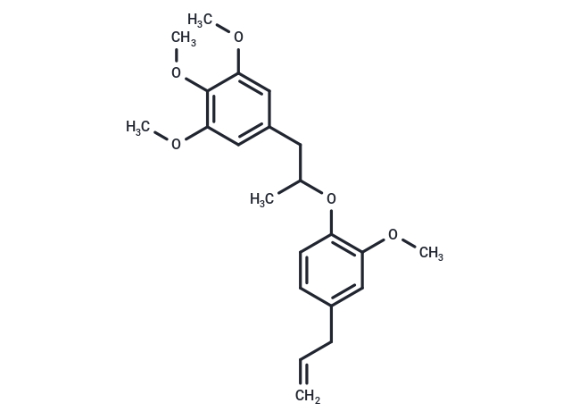 1,2,3-trimethoxy-5-{2-[2-methoxy-4-(prop-2-en-1-yl)phenoxy]propyl}benzene