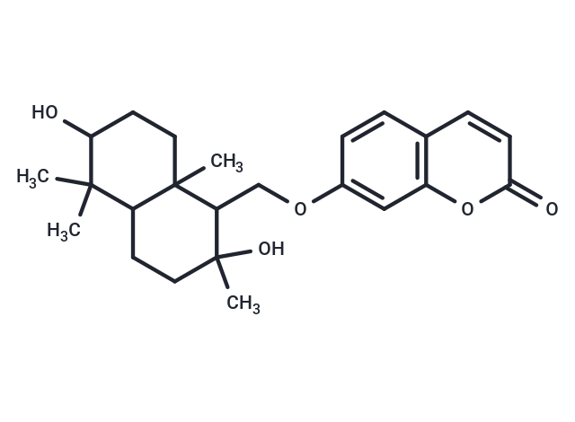 7-[(2,6-dihydroxy-2,5,5,8a-tetramethyl-decahydronaphthalen-1-yl)methoxy]-2H-chromen-2-one