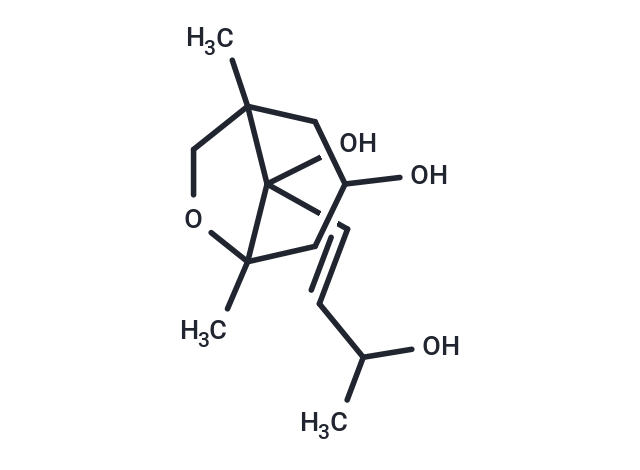 8-[(1E)-3-hydroxybut-1-en-1-yl]-1,5-dimethyl-6-oxabicyclo[3.2.1]octane-3,8-diol