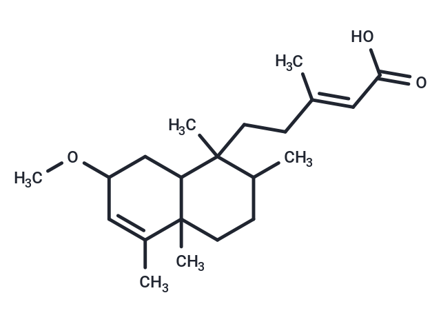 5-(7-methoxy-tetramethyl-1,2,3,4,4a,7,8,8a-octahydronaphthalen-1-yl)-3-methylpent-2-enoic acid