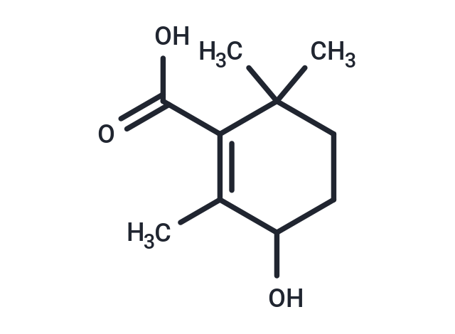 3-hydroxy-2,6,6-trimethylcyclohex-1-ene-1-carboxylic acid