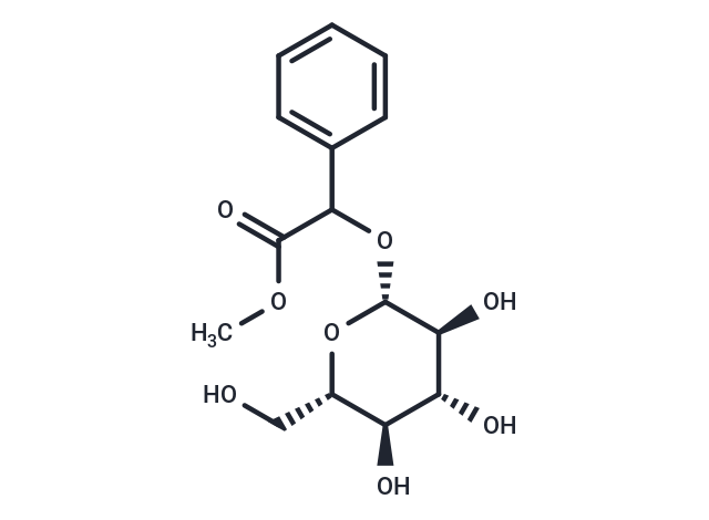 methyl 2-phenyl-2-{[(2R,3S,4R,5R,6S)-3,4,5-trihydroxy-6-(hydroxymethyl)oxan-2-yl]oxy}acetate
