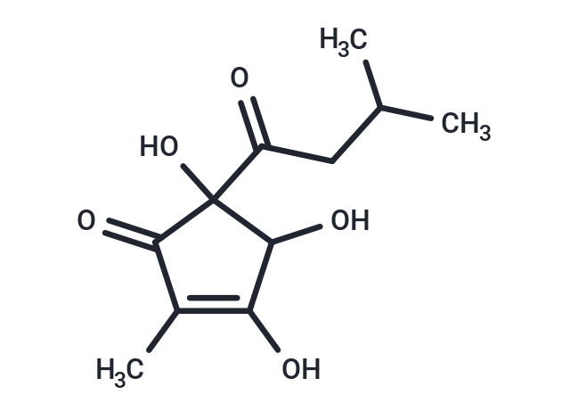 3,4,5-trihydroxy-2-methyl-5-(3-methylbutanoyl)cyclopent-2-en-1-one