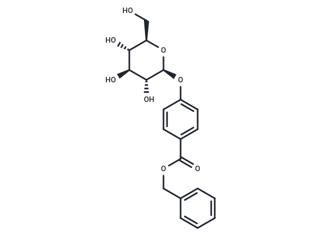 benzyl 4-{[(2S,3R,4S,5S,6R)-3,4,5-trihydroxy-6-(hydroxymethyl)oxan-2-yl]oxy}benzoate